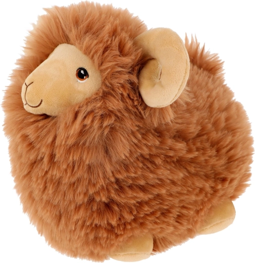 Keel Toys Keeleco agneau brun en peluche écologique 18 cm