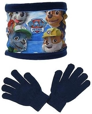 Tour de cou et gants Pat' Patrouille - 1 pièce