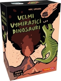 Dinosaures en voie d’extinction: T‑Rex brûlant – jeu de cartes festif