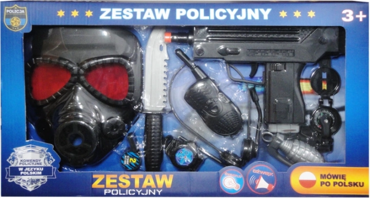 Set de police avec module vocal en polonais
