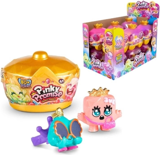 Pinky Promise Gemmy Friends surprise dans une couronne - 1 pièce