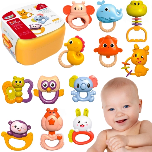 Ensemble de hochets 12 pcs dans une valisette