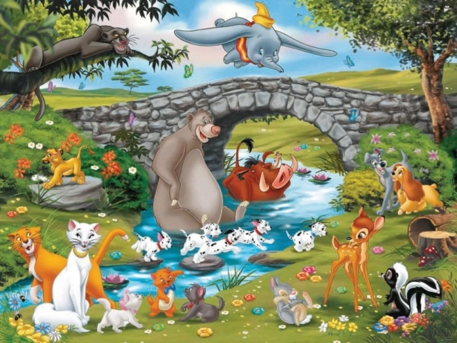 Puzzle Amis des animaux XXL 100 pièces