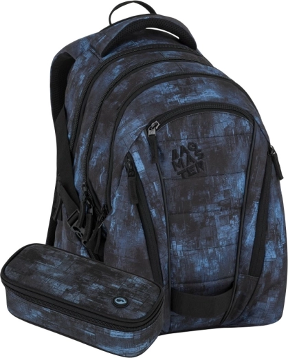 Set étudiant Bagmaster sac 25 b noir-bleu
