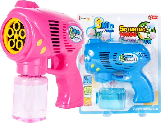 Pistolet à bulles avec réservoir et haute performance