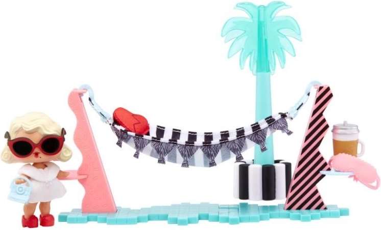 L.O.L. Surprise meuble avec poupée – détente de vacances Leading Baby, série 6