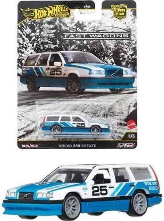 Hot Wheels premium Volvo 850 fast wagon - 1 pièce