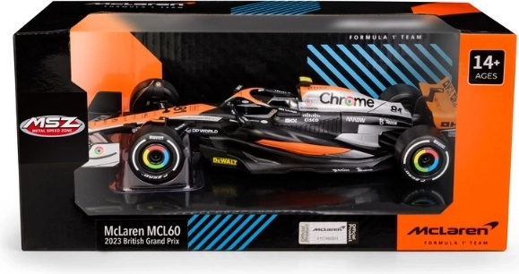 Modèle de voiture McLaren MCL60 British GP à l’échelle 1:24
