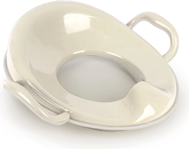 Réducteur de toilette antidérapant pour enfants, beige