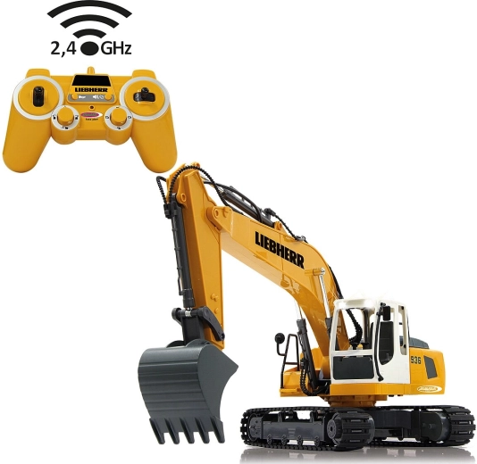 Pelle RC sur chenilles Liebherr R 936 1:20 2,4 GHz Jamara
