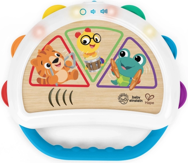 Tambourin pour enfants Tap & Shake Magic Touch de Baby Einstein et Hape