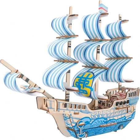 Puzzle 3D en bois Bateau de rêve WOODCRAFT