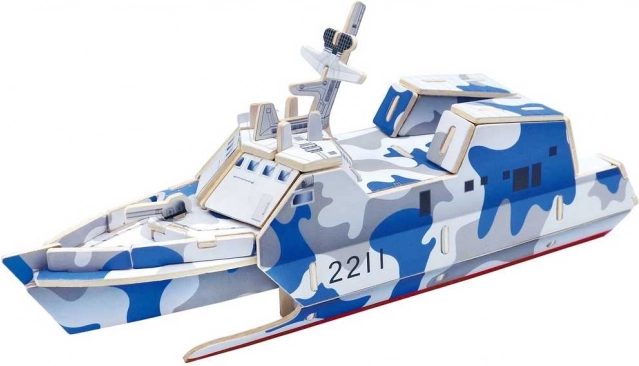 RobobTime puzzle en bois vedette lance-missiles type 022