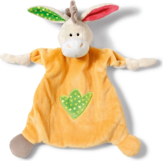 Doudou NICI âne 25 × 25 cm