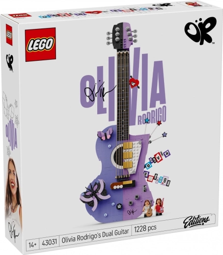LEGO Editions Music Guitare double d’Olivia Rodrigo