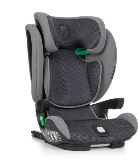 Siège auto PETITE&MARS Elite Fix Pro i-Size Grey Air 100–150 cm