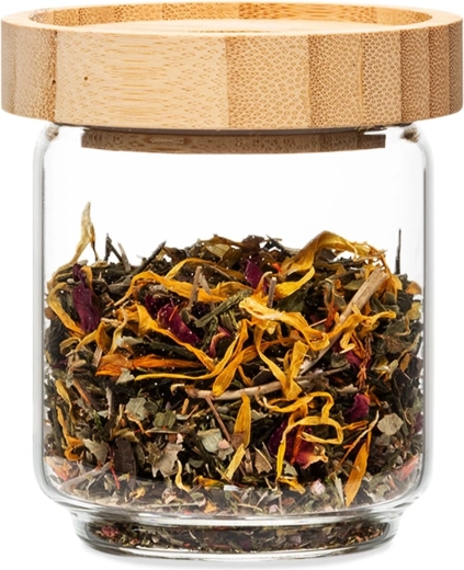 Klarstein récipient de stockage avec couvercle en bambou 200 ml