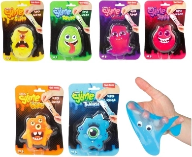 Monstre en slime avec yeux 49 g - 1 pièce