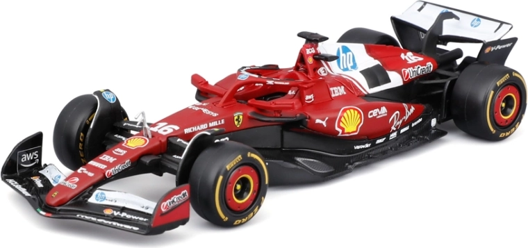 Bburago Ferrari SF-25 (2025) Charles Leclerc #16 – modèle F1 1:43
