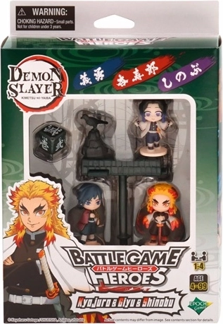 Set de figurines à collectionner Sylvanian Families Demon Slayer Kyojuro, Giyu et Shinobu