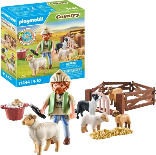 Playmobil Country jeune berger avec des moutons