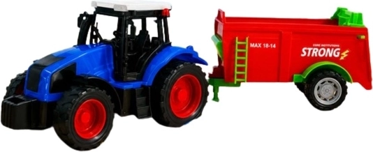Tracteur avec machine agricole