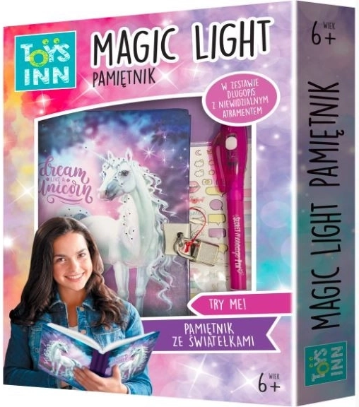 Lumière magique Licorne Journal
