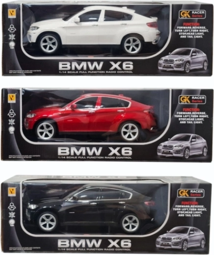 Voiture BMW X6 radiocommandée à l’échelle 1:14 - 1 pièce