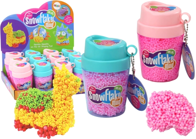 Boules en mousse Squishy roses en gobelet