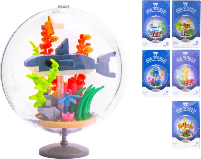 Jeu de construction animaux marins 6 en 1 pour enfants dès 6 ans