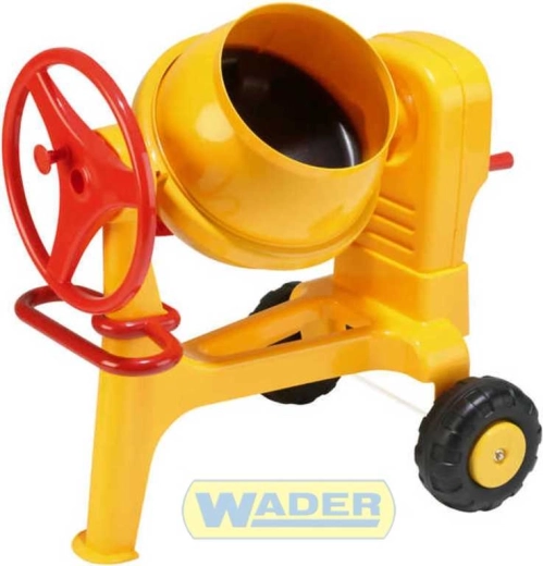 Bétonnière pour enfants Wader Construct jaune - 1 pièce
