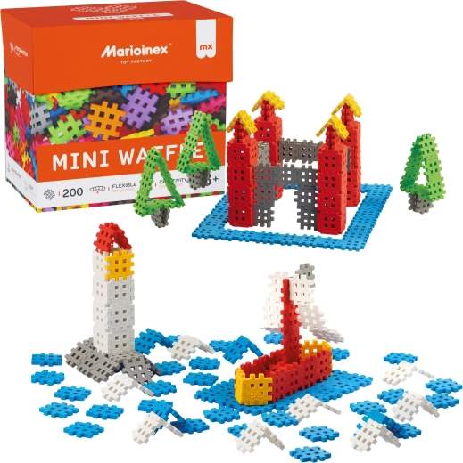 Jeu de construction Marioinex Mini Waffle – 200 pièces