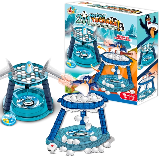 Studo Games 2en1 Ne fais pas tomber le pingouin – jeu d’adresse familial
