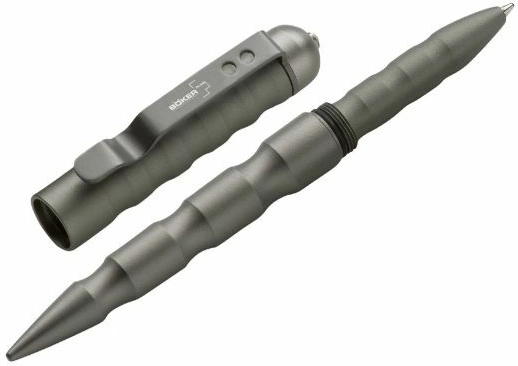 Böker Plus MPP stylo tactique gris en aluminium