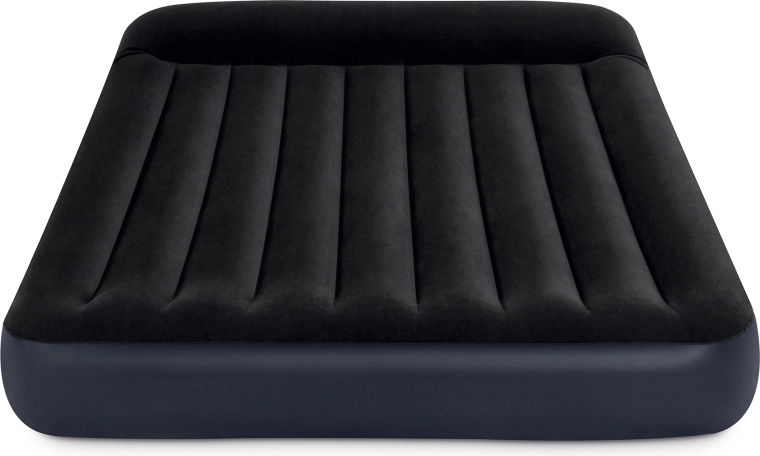 Matelas gonflable avec pompe intégrée et oreiller INTEX, 203 × 152 × 25 cm