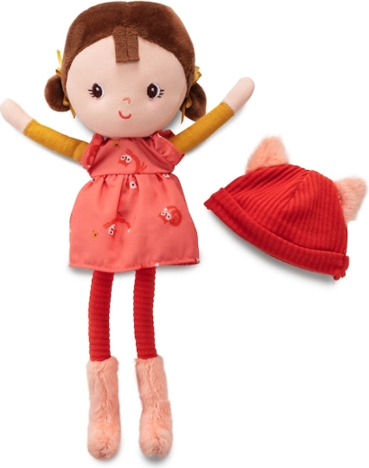 Poupée Lilliputiens Alice 30 cm avec petit bonnet de renard