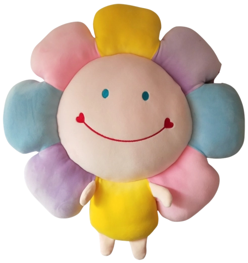 Coussin en forme de fleur 38 cm