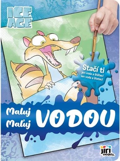 Peins avec de l’eau L’Âge de glace – coloriages magiques