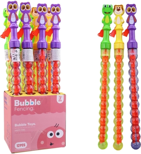 Souffleur de bulles grenouille 50 cm (12 pcs en boîte présentoir)