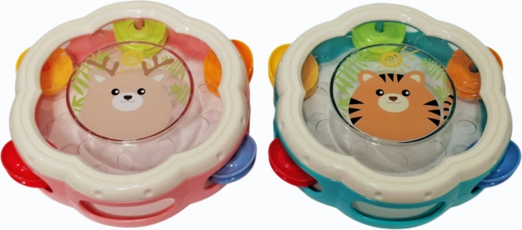 Tambourin pour enfants avec motif animal