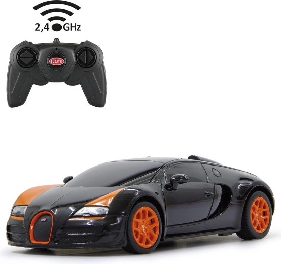 Voiture radiocommandée Bugatti Grand Sport Vitesse 1:24 noire