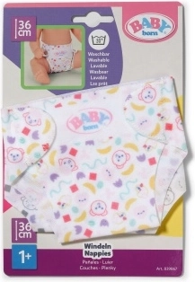 BABY born couches en tissu pour poupées de 36 cm - 2 pièces