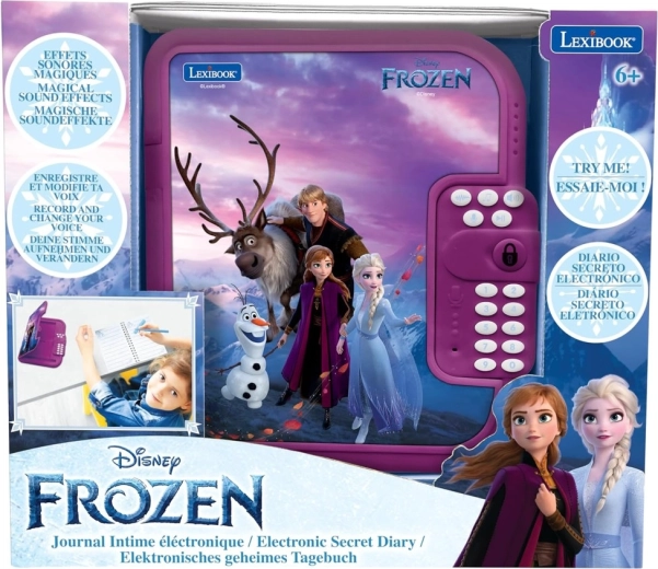 Journal secret électronique FROZEN de Lexibook