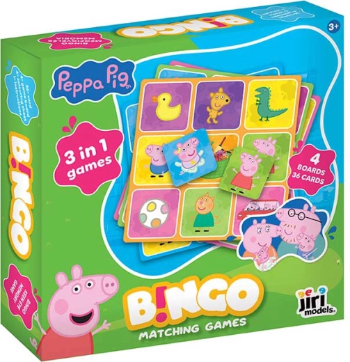 Jeu de bingo PETIT COCHON PEPPA