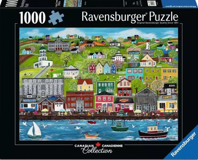 Puzzle Ravensburger Canadian Collection : Halifax Harbour 1000 pièces