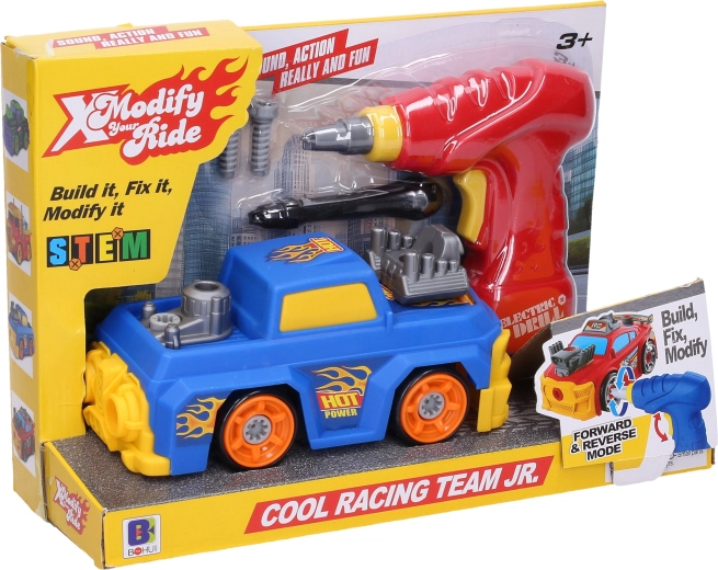 Camion tracteur à assembler avec tournevis, 19 cm