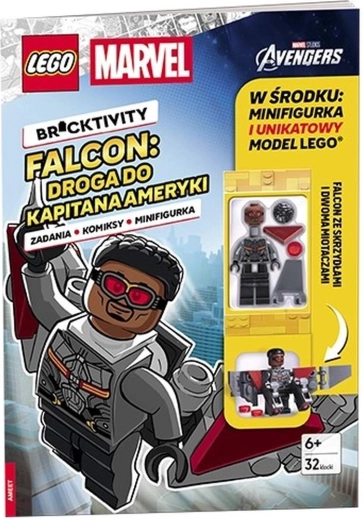 LEGO Marvel Avengers Falcon : cartes de défis – le chemin vers Captain America