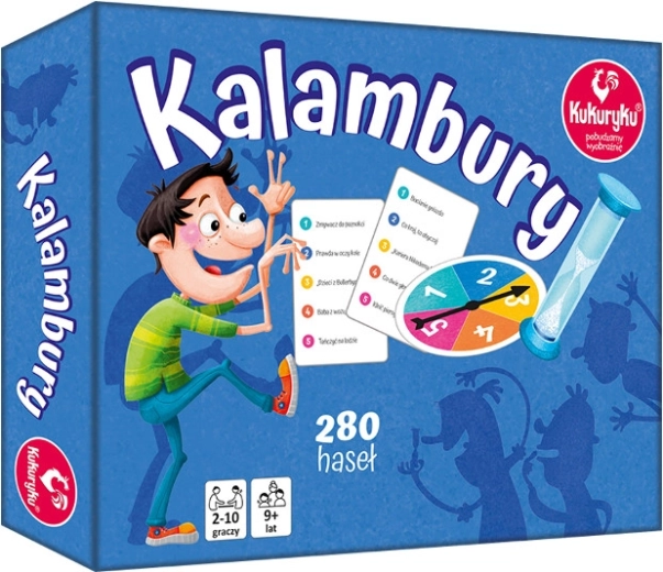 Kalambury – jeu de fête familial avec catégories et roue de la chance
