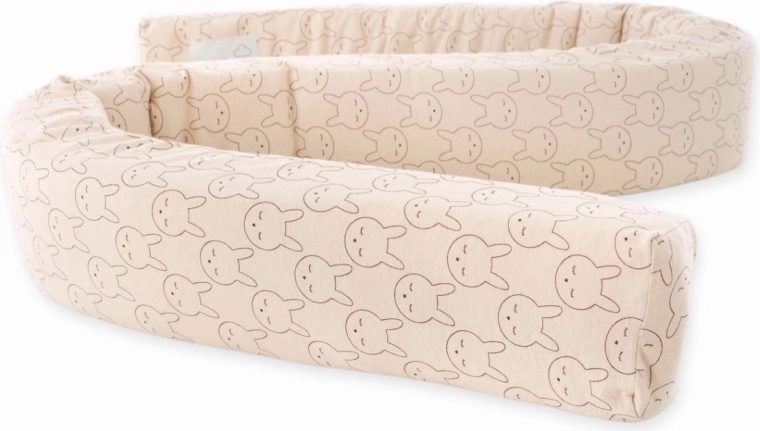 Träumeland tour de lit en forme de serpent kuschelhase beige