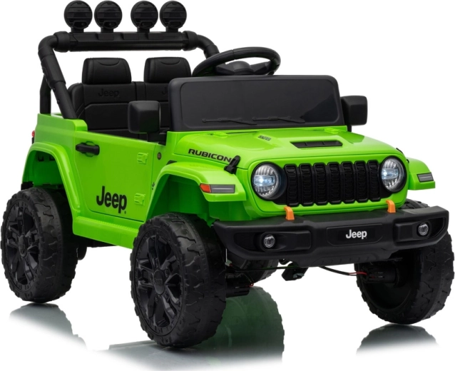 Voiture électrique Jeep Rubicon 24 V verte